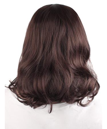 MapofBeauty Natural Short Curly Wigs for Girls - Brown Ladies' Fashion Wig | International Shipping Available - Buy Online on GoSupps.com