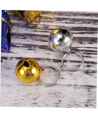 Angoily 10-Pack Cat Sound Bells - DIY Pet Accessories for Cats & Puppies | Perfect for Christmas & Handicrafts - Buy Online on GoSupps.com