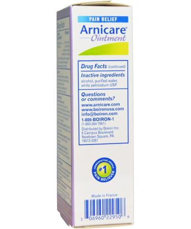 Boiron Arnicare Ointment - Fast-Acting Pain Relief Cream | 1.5 oz - Buy Online on GoSupps.com