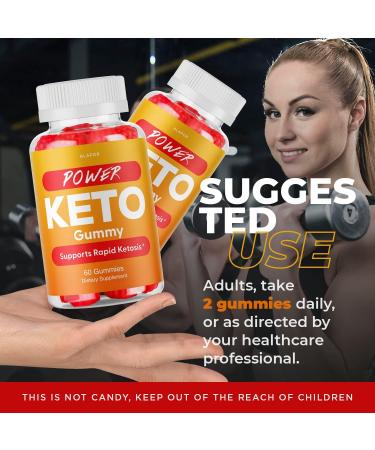 Power Keto ACV Gummies - Advanced Formula for Health - 30 Day Supply - Buy Online on GoSupps.com