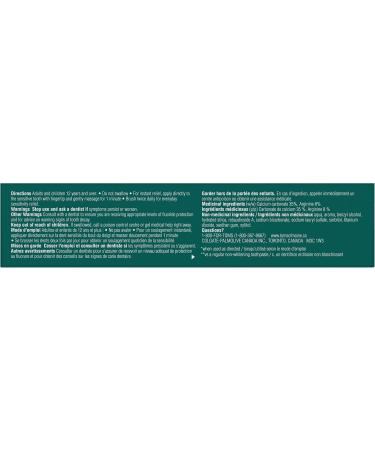 Tom s of Maine PureActiv Sensitive + Whitening Fluoride Free Toothpaste Calming Mint 76 ml - Buy Online on GoSupps.com