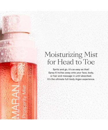 Josie Maran Moisture Miracle Workers Duo - 100% Pure Argan Oil & Hydrating Body Mist - Vegan Cruelty-Free Skincare Set for All Skin Types - Buy Online on GoSupps.com