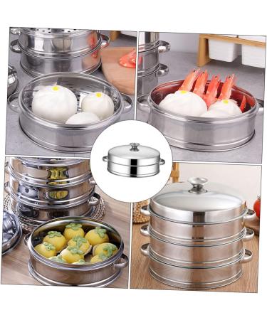 FELTECHELECTR 1 set Dumplings with Stainless Food Steam Household Cooking Premium Kitchen Steaming Accessory Buns stainless steel - Buy Online on GoSupps.com