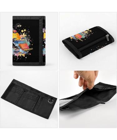 Dentist Chair Dental Tools Tooth Medical Art Trifold Slim Wallet Front Pocket With Money Clip And ID Credit Card Slots For Travel Work - Buy Online on GoSupps.com