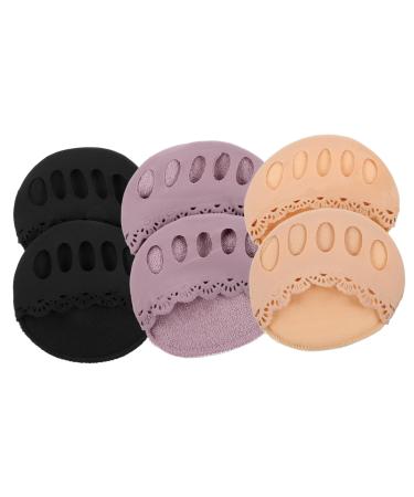 3 Pairs Lace Five Toe Socks Toe Spacers Toe Separator Toe Alignment Socks Toe Socks Women Toe Stretchers for Women Feet Socks Yoga Toe Socks Toe Spreader Socks Foot Socks