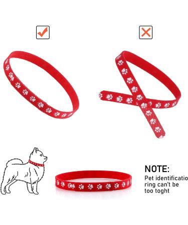 Buy Molain 12-Piece Adjustable Puppy Neck Bands - ID Neck Straps for Small Dogs & Cats - Colorful Identification Bands for Kittens & Puppies (30cm) - Buy Online on GoSupps.com