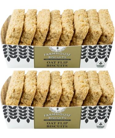 Farmhouse Oat Flip Cookies Butter Biscuits -2 Pack in a Premier Life Store Box - Buy Online on GoSupps.com
