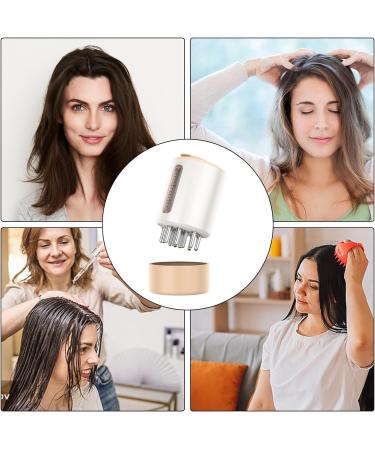LearnLyrics Electric Hair Oil Applicator 15ml Red Light Electric Scalp Massager 6oz Precise Liquid Control with Graduated Scale Massaging Applicator Bottle - Buy Online on GoSupps.com