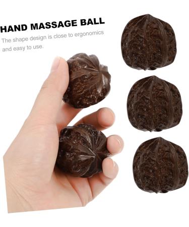 TOVINANNA 6-Piece Wooden Acupuncture Health Balls | Hand Massage Tools & Ornaments for Relaxation - Buy Online on GoSupps.com