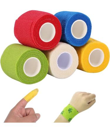 5 Colours Professional Non-woven Fabric Bandage Sport Binding Joints Support Tape (white) - Buy Online on GoSupps.com