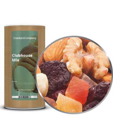 1 x 650g premium student lining nut mixture with hazelnut parannot walnut pecan papaya cranberrys salt -free vegetarian 1 x 650 g in membrandosis large (650g)