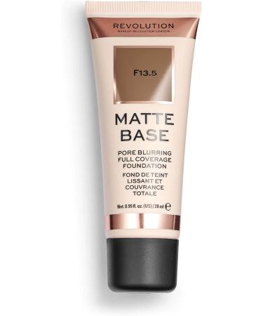 Makeup Revolution Matte Base Foundation F13.5 28 ml - Buy Online on GoSupps.com