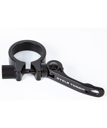 Cycle Torch Quick Release Bike Seat Post Clamp - Heavy Duty & Lightweight Design - 34.9mm Black - Buy Online on GoSupps.com