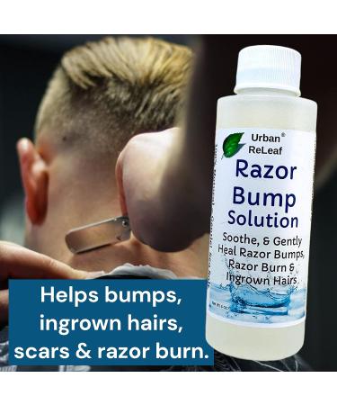 Urban ReLeaf Razor Bump Solution - Natural Sea Salt for Shaving Bumps & Ingrown Hairs - Made in USA - Buy Online on GoSupps.com