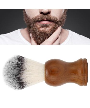 Professional Broken Hair Shaving Brush for Men - Soft Foam & Wooden Handle | Best Quality Grooming Tool - Buy Online on GoSupps.com