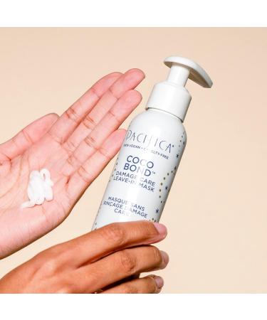PACIFICA Beauty Coco Bond Damage Care Leave-In Hair Mask for Dry & Damaged Hair Repair Bleach, Color, Chemical, Chlorine & Heat Damage Coconut Vegan Formula - Buy Online on GoSupps.com