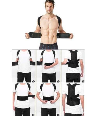 Lisonamerika Posture Corrector for Women and Men - XX-Large Back Brace for Improved Posture and Pain Relief - Buy Online on GoSupps.com