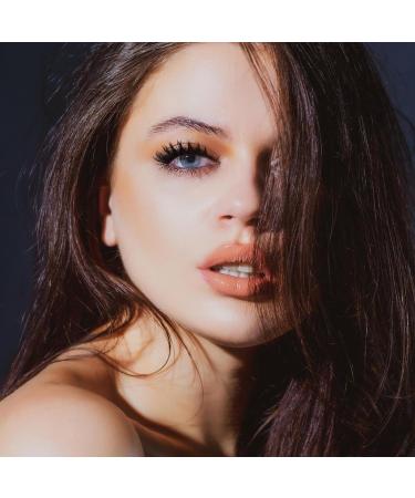 Lash Extension Kit - 10pcs Fluffy Wispy Fox Cat Eye & Volume Curly Strip Lashes for Natural Makeup & Cosplay | Lightweight Black Eyelashes - Buy Online on GoSupps.com