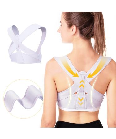 NLNYCT Posture Corrector for Women Back Posture Corrector Women Back Brace and Adjustable Upper  Back Straightener Posture Corrector and Providing Pain Relief from Neck (L/XL Upper Waist 35-45 Inch) Large/XL