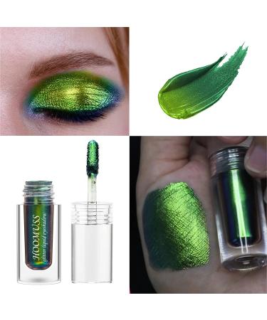 Hoomuss Glitter Liquid Eyeshadow Set - Chameleon Metallic Eyeshadows in 3 Holographic Colors - Long Lasting & Highly Pigmented - Quick-Drying Formula - Buy Online on GoSupps.com