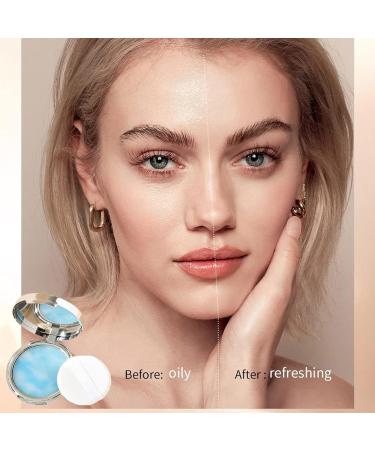 Oil Control Face Pressed Powder - Flawless Matte Finish Reduces Pores & Fine Lines Lightweight & Waterproof Makeup Setting Powder - Perfect for All Skin Types - Buy Online on GoSupps.com