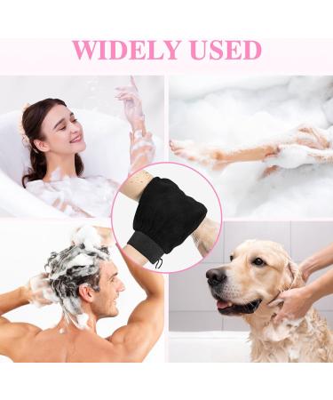 Soodyoow 4 Pcs Exfoliating Gloves Mongant Exfoliating Glove Dead Skin Remover for Body Body Scrub Glove Bath Exfoliating Shower Gloves for Shower Spa Massage Body Scrubbing - Buy Online on GoSupps.com