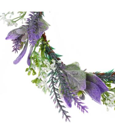 Beaupretty Lavender Flower Crown - Wedding Hair Accessories for Girls and Brides - Buy Online on GoSupps.com