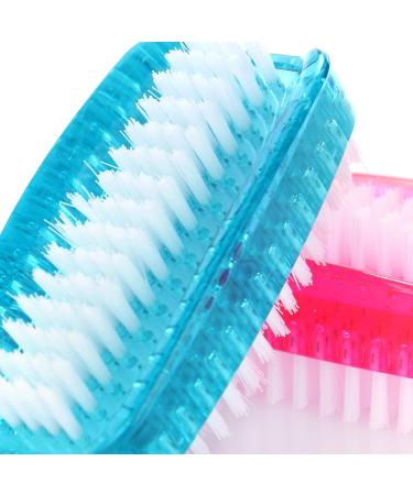 com-four Hand Washing Brush Set - 4-Piece Nail & Cleaning Brush for Hands & Fingernails - Optimal Hygiene Solution - Buy Online on GoSupps.com