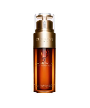 Clarins Double Serum | Award-Winning | Anti-Aging | Visibly Firms  Smoothes and Boosts Radiance in Just 7 Days* | 21 Plant Ingredients  Including Turmeric | All Skin Types  Ages and Ethnicities Double Serum  1.6 Fl Oz