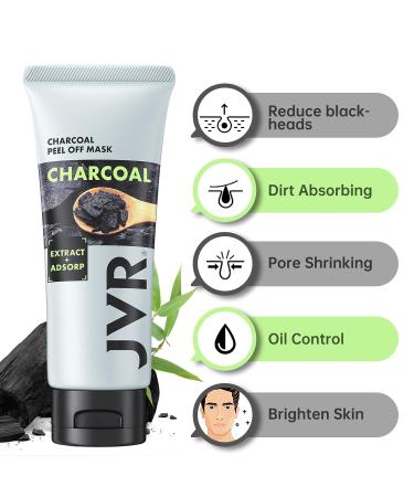 JVR Blackhead Remover Mask - Deep Cleaning Peel Off Pore Control & Oil Control - 60ml for Flawless Skin - Buy Online on GoSupps.com