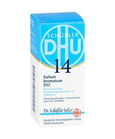DHU Schuessler Salt No. 14 Kalium bromatum D12 Tablets 420 Tablets
