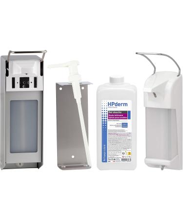  SORIFA Set of 6 - HPderm HIGH TOLERANCE shower gel - 2 in 1 body and hair - Special for sensitive skin tattooed skin weakened hair - Frequent use - pH neutral soap-free - 1L bottle - Buy Online on GoSupps.com