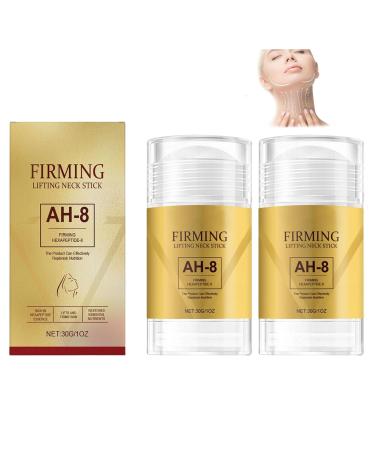 JIAOY Set of 2 firming neck creams - AH-8 - For sagging skin - Body care - Reduces wrinkles fine lines and double chin - Moisturizes and firms the skin