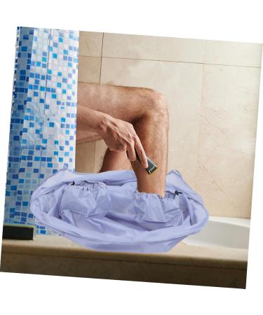 Leg Shaving Cape & Beard Trimming Apron - Foldable Grooming Cloth for Men | Premium Polyester Body Bib - Buy Online on GoSupps.com
