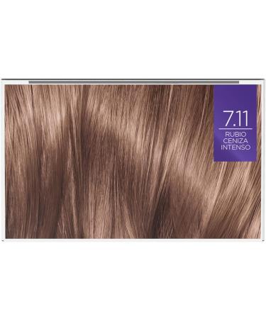 L Or al Paris Excellence Cool Permanent Tint Creme - Tono 7.11 Rubio Ceniza Intenso - Buy Online on GoSupps.com