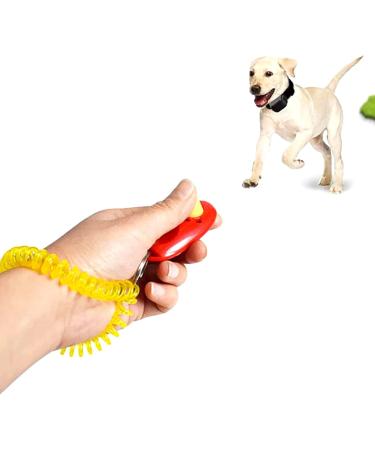 Puppy Clicker for Obedience Training | Train Pets Puppies Cats & Dogs - Red - Buy Online on GoSupps.com