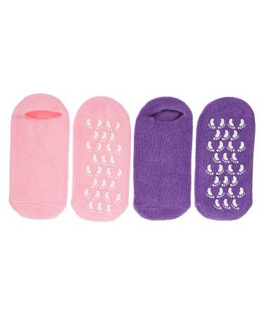 Mikinona Shopping Cart 2 Pairs Gel Socks Cotton Yarn Miss Care Commodity Skincare Products