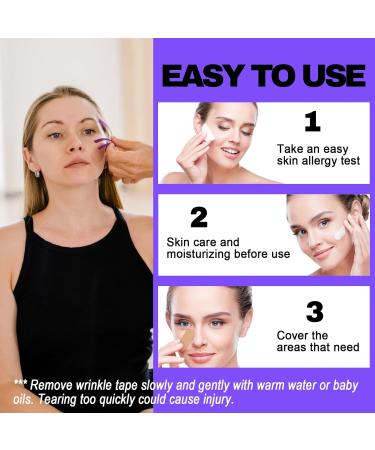 Face Lift Tape & Anti-Wrinkle Facial Patches | Skin Lifting Tape 5CM x 1000CM for Effective Wrinkle Reduction - Buy Online on GoSupps.com