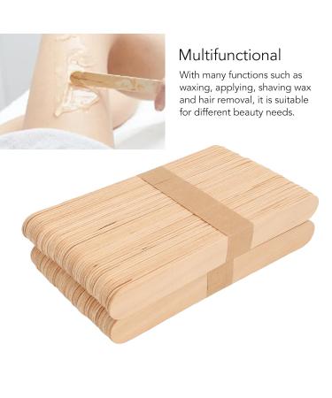 300PCS Waxing Craft Sticks - Multifunctional Birch Hair Removal & Mixing Applicator for Home Use | International Shipping - Buy Online on GoSupps.com