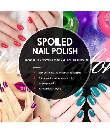 Urchabri Quick Dry Non-Toxic Kids Nail Polish Set - 9 Colors + 1 Coat | Mini & Affordable Nail Polish Set S10-4 - Buy Online on GoSupps.com