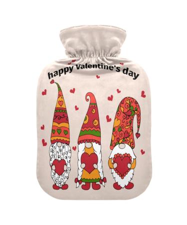 Dwarf Valentine's Day Heat bottle with reference heat bottles for pain relief heating bags heating bottles for neck and shoulder pain 1l