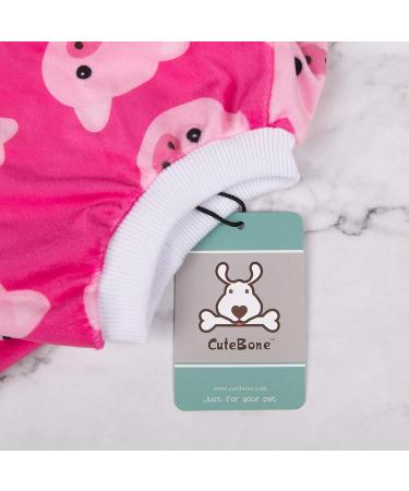 CuteBone Pink Pig Dog Pajamas XL Pet Onesie Coat - XLarge P46XL - Buy Online on GoSupps.com