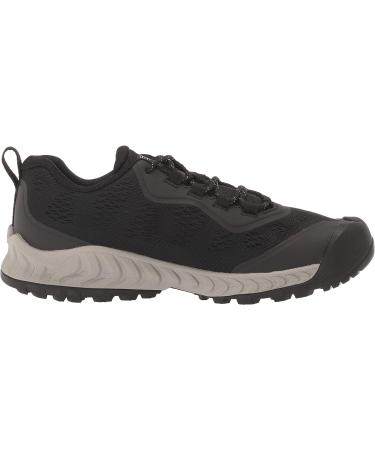 KEEN Women's Nxis Speed Low Hiking Shoes 9 Black/Blue Glass - Vented & Lightweight - Buy Online on GoSupps.com
