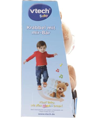 VTech Baby Crawling Bear Toy - Interactive Plush for 9-36 Months Counts Speaks & Sings - Perfect International Gift - Buy Online on GoSupps.com
