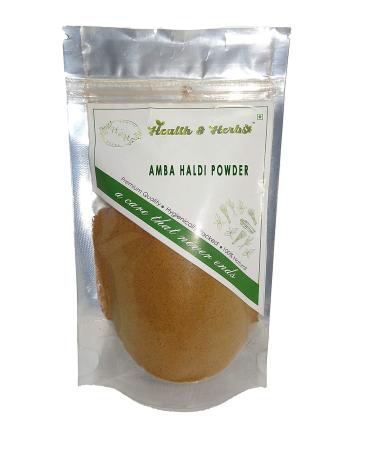 Metrol Health & Herbs 100% Pure & Natural Amba Haldi Powder -Wild Turmeric-Jangli Haldi-Curcuma Aromatica-Mango Ginger Powder (400g)