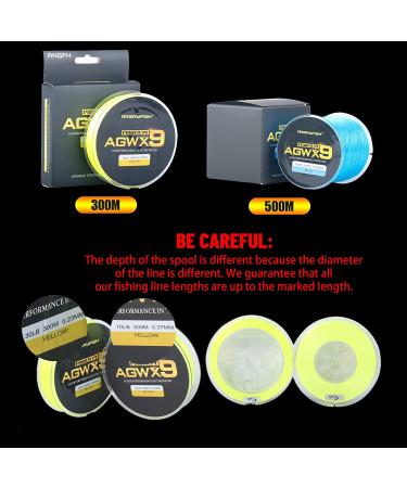 Angryfish AGWX9 Braided Fishing Line 100M-15LB/0.10MM - Cost-Effective Superline, Excellent Casting Distance, Smoothness & Durability - Multiple Colors - Ideal for Fishing Enthusiasts - Buy Online on GoSupps.com