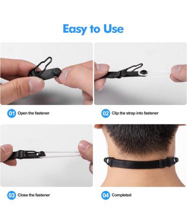 Mask extender strap ear savers for face masks mask extender mask strap mask straps for back of head mask ear saver mask holders to protect ears (one size 8) - Buy Online on GoSupps.com