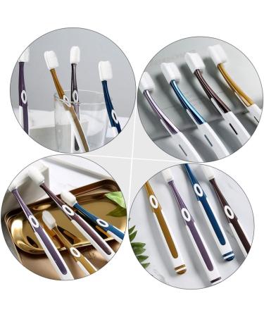 4pcs Nano Toothbrush Set - Extra Soft Durable Toothbrushes for Adults & Kids | Family Oral Care - Buy Online on GoSupps.com