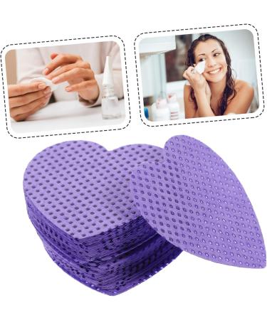 FRCOLOR 1000 Sheets Eyelash Cleaning Pads Eyelash Glue Wipes Nail Polish Remover Pads Nail Polish Wipes Nail Remover Wipes Nail Polish Pads Wipes Manicure Travel Size Purple Cotton - Buy Online on GoSupps.com
