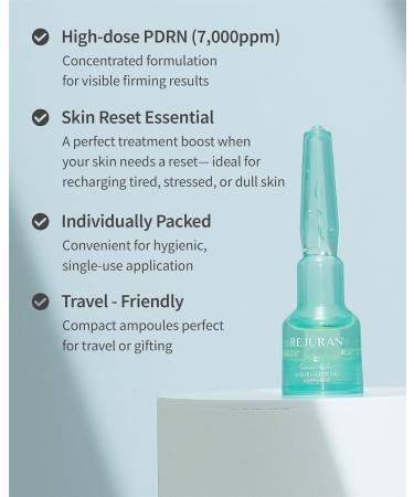 REJURAN Recover c-PDRN Lifting Ampoule - High Concentration Original PDRN Serum for Collagen Boost, Deep Hydration, Skin Soothing, Gentle Formula & Intensive Anti-Aging Korean Skincare. (2ml x 14) - Buy Online on GoSupps.com